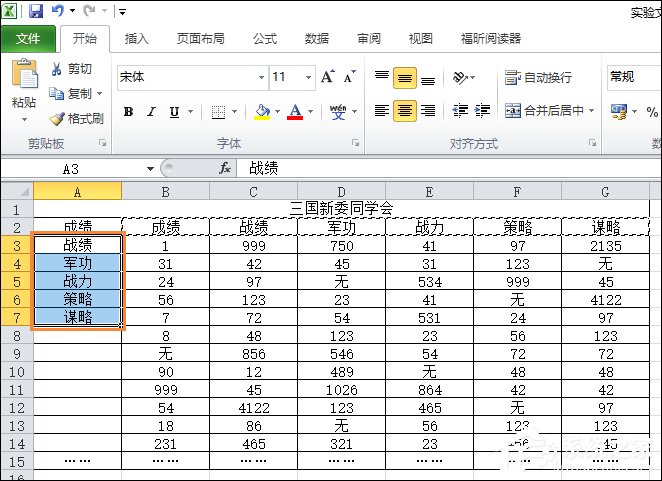 Excel怎么調換行和列？電子表格列換行的方法