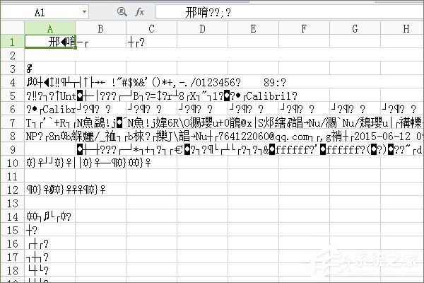 excel打開xls格式亂碼怎么辦？excel表格亂碼的修復方法