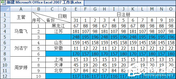 如何在Excel表格中畫斜線打字？怎么將表格劃分兩個以上的斜杠？