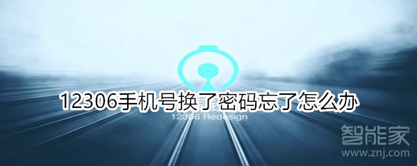 12306手機(jī)號(hào)換了密碼忘了怎么辦