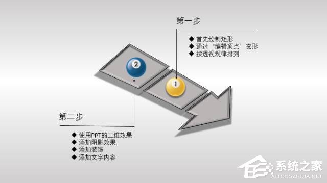 怎么在PPT文檔中制作出箭頭圖案?