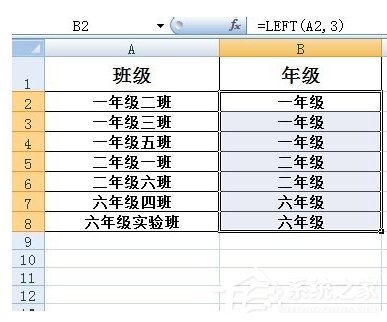 Excel中如何使用Left函數？
