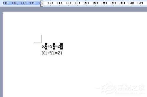 Word文檔下標怎么打出來?