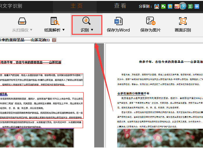 捷速OCR文字識別軟件怎么把PDF圖片轉(zhuǎn)為Word文字?PDF圖片轉(zhuǎn)為Word文字步驟一覽