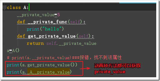 Python面向?qū)ο蟪绦蛟O(shè)計之私有變量,私有方法原理與用法分析
