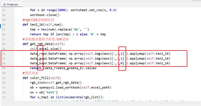 利用python在excel中畫圖的實現方法