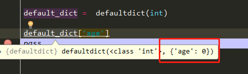 Python dict和defaultdict使用實例解析