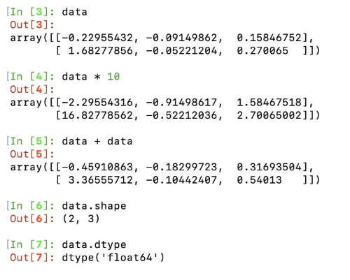 Python numpy多維數組實現原理詳解