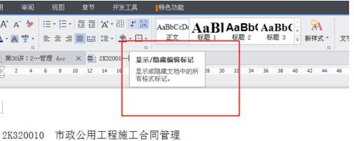 WPS如何設(shè)置段落標記?設(shè)置段落標記的方法介紹