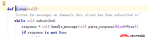 flask - Python使用redis發布訂閱時，監聽頻道時出現的問題？【一句話描述不清楚，請各位細看內容】