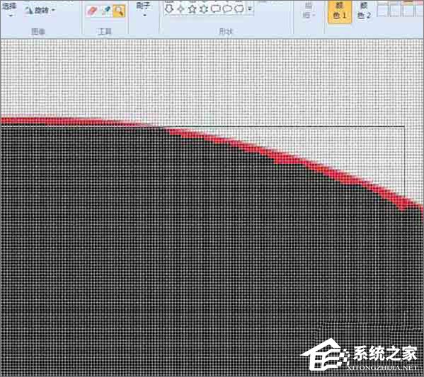 Windows系統自帶的畫圖工具如何填充顏色？