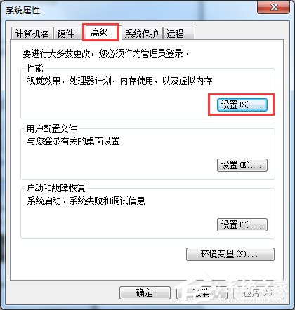 Win7提示存儲空間不足 無法處理此命令怎么辦？