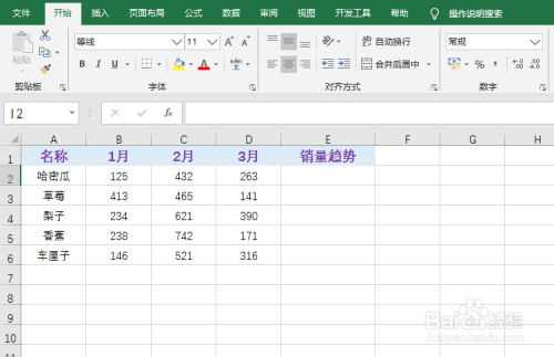 excel制作銷量趨勢折線圖方法介紹
