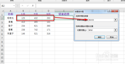excel制作銷量趨勢折線圖方法介紹
