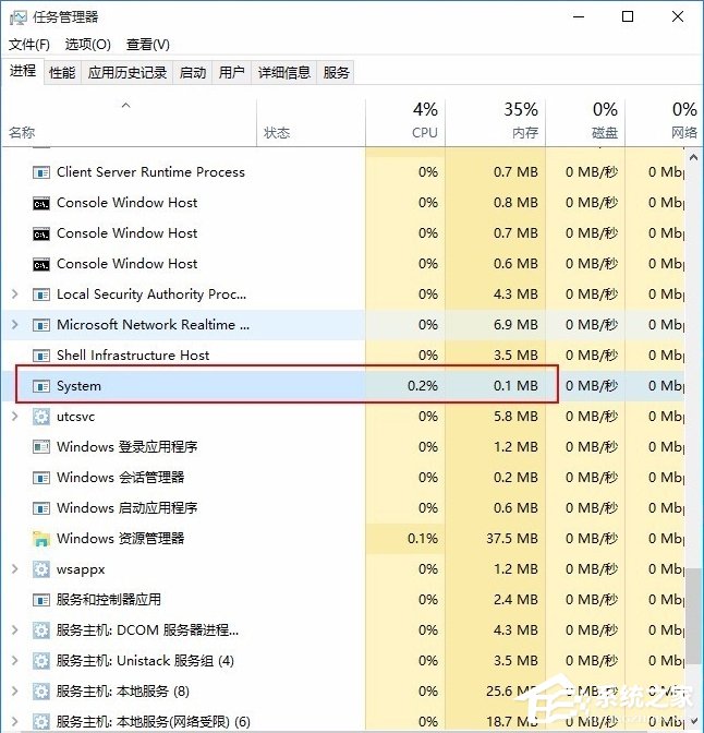 Win10系統(tǒng)System進程占用CPU過高怎么處理？