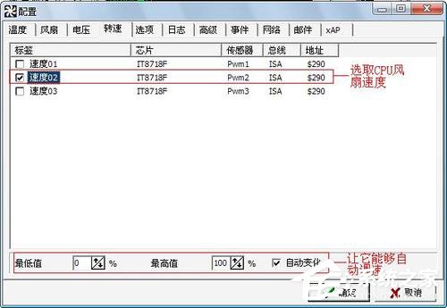 Win7用SpeedFan來控制CPU風扇轉(zhuǎn)速調(diào)節(jié)的方法