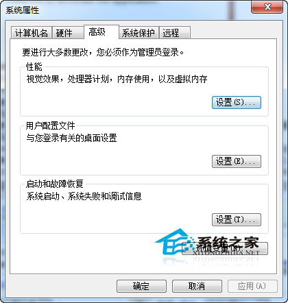 Win7系統(tǒng)提示“存儲空間不足 無法處理此命令”的處理方法
