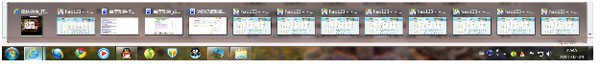 Win7任務(wù)欄同類型預(yù)覽窗口為什么只能顯示10個？
