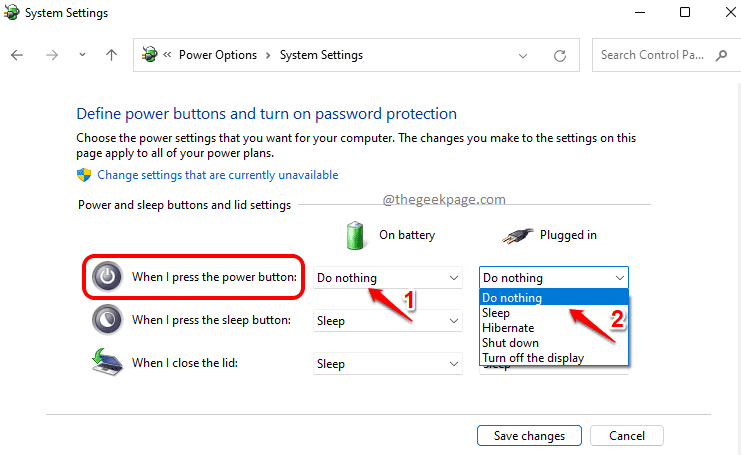 如何在Windows11/10中禁用電源按鈕關(guān)機？
