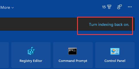 Win11提示搜索引擎已關閉怎么辦？Win11提示搜索引擎已關閉的解決方法