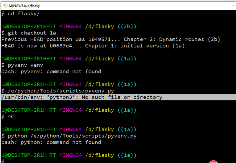 python3.x - windows中用git bash命令行運(yùn)行python腳本找不到路徑的問題