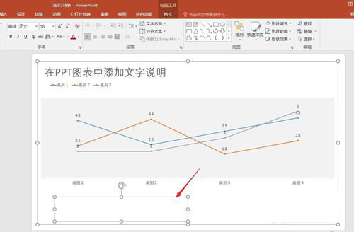 PPT圖表里怎么添加文本說明?添加文本說明的方法分享