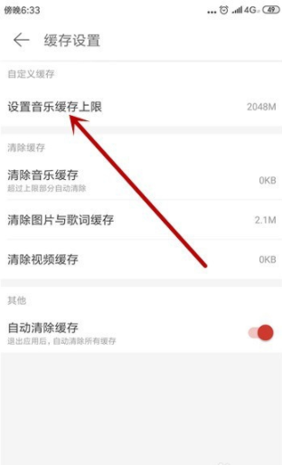 網(wǎng)易云音樂(lè)怎么設(shè)置緩存上限？網(wǎng)易云音樂(lè)設(shè)置緩存上限圖文教程