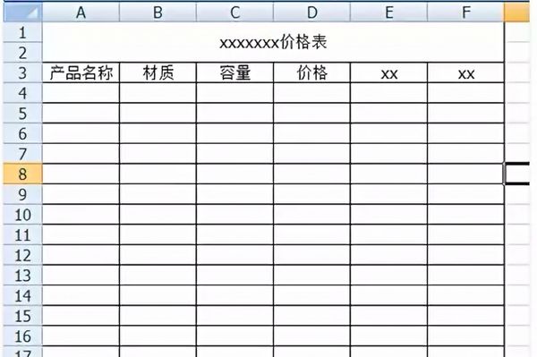 excel如何制表格？excel制表格方法步驟