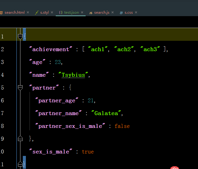 javascript - webstorm 創(chuàng)建json文件問題
