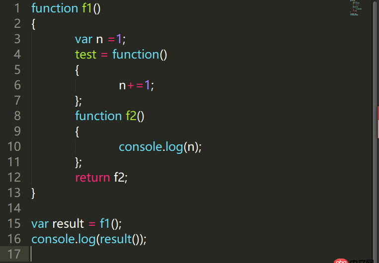 javascript - js中關(guān)于閉包的問(wèn)題，昨晚糾結(jié)到了現(xiàn)在，已經(jīng)快死了
