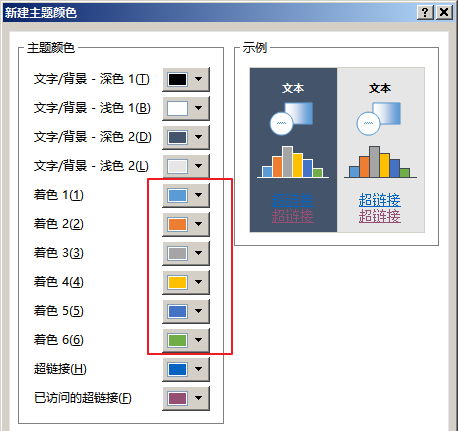 PPT制作出主題色分類詳細操作步驟