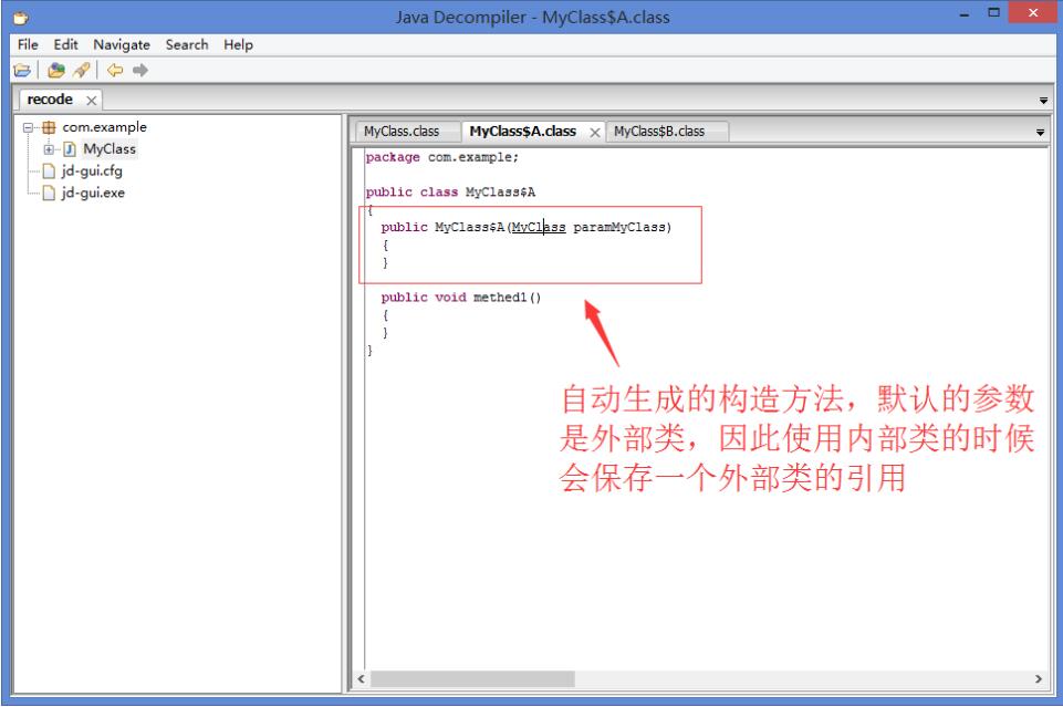 Java內(nèi)部類的實現(xiàn)原理與可能的內(nèi)存泄漏說明