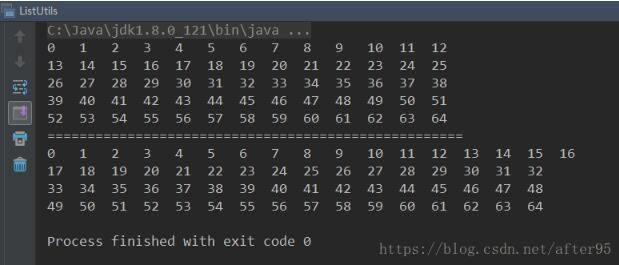 Java 實現(xiàn)將List平均分成若干個集合