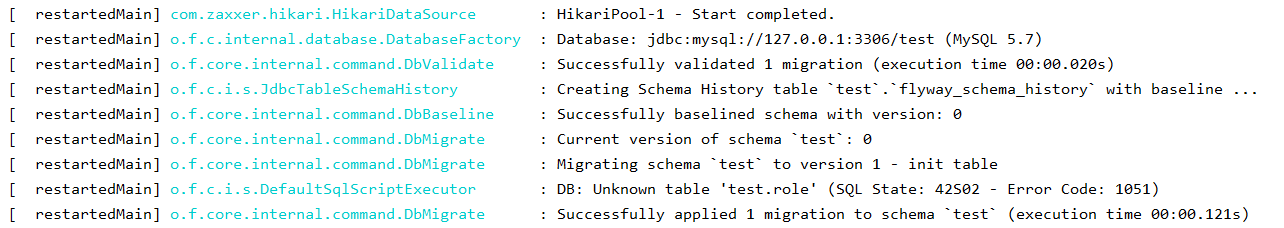 java開發flyway的方法