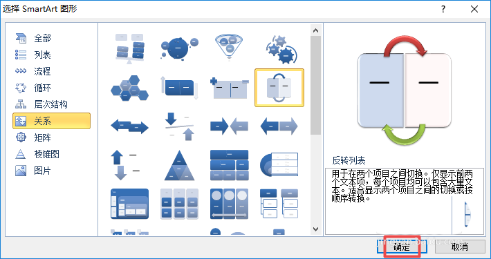 word2010制作出一個(gè)反轉(zhuǎn)列表圖具體方法