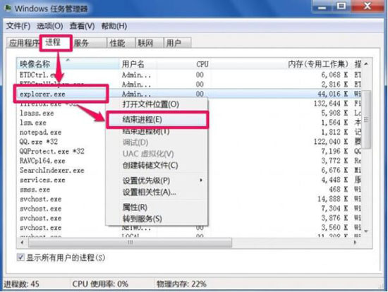 win7系統中回收站無法清空具體解決方法
