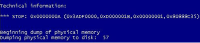 win7藍屏代碼0x0000000a是什么意思 win7出現藍屏代碼0x0000000a解決方法