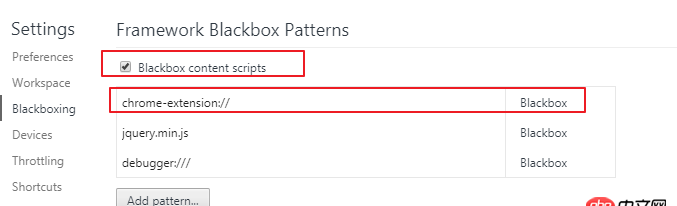 javascript - chrome斷點(diǎn)調(diào)試時(shí)，經(jīng)常出現(xiàn)很多vm開(kāi)頭的文件，隱身模式卻沒(méi)有，請(qǐng)問(wèn)如何屏蔽？