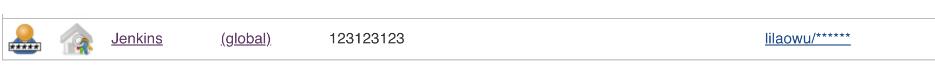 Java操作Jenkins操作憑證(Credential)信息方式