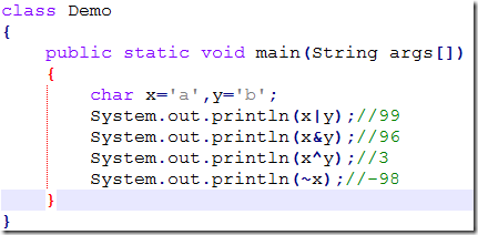 Java運算符的常見問題與用法小結