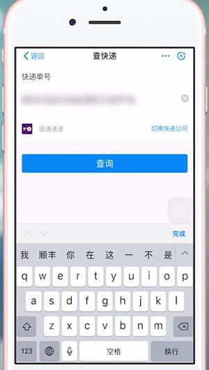 支付寶中查詢韻達快遞單號具體操作方法