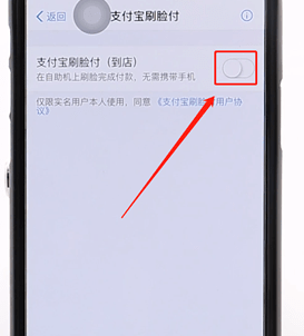 使用支付寶刷臉支付的詳細操作