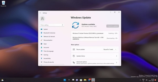 微軟推送今年最后一次更新 win11 22523預(yù)覽版開始推送