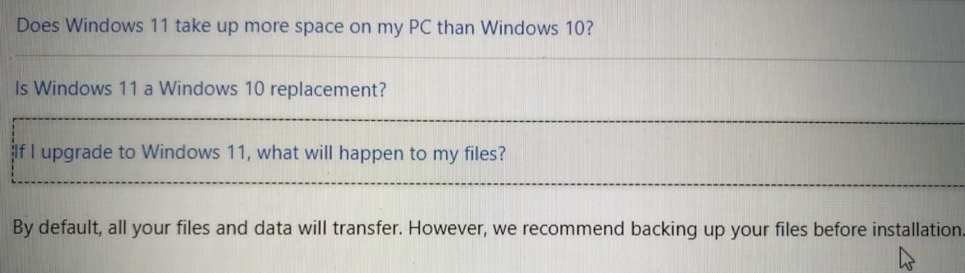 Win10升級win11是否會刪除文件詳情