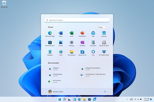 Win11 Build 22000.65更新發(fā)布 新增搜素框與任務(wù)欄