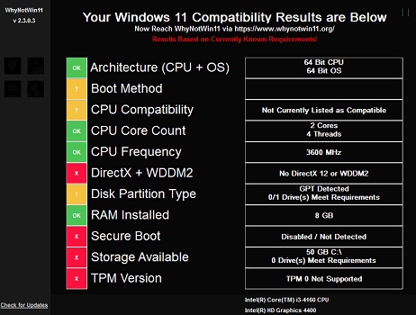 4代i3是否能升級win11詳情
