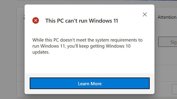 win11硬檢測程序體驗不好 微軟將要改善該功能
