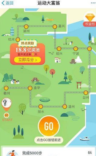 支付寶運(yùn)動大富翁移動機(jī)會如何獲取？ 支付寶運(yùn)動大富翁活動攻略介紹!