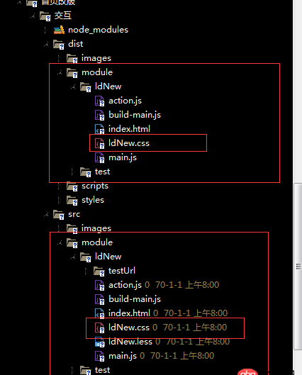 javascript - gulp遍歷文件夾壓縮css，無效