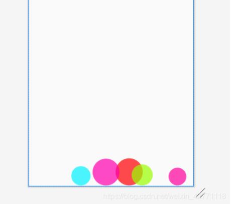 Android自定義View實現氣泡動畫